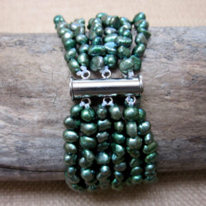 6 Strand Seed Pearl Bracelet